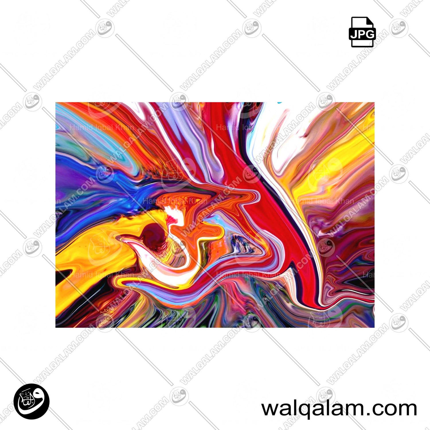 Abstract Calligraphy
